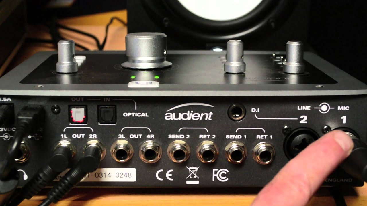 Demonstration: Audient iD22 High Performance USB Audio Interface - GH Music