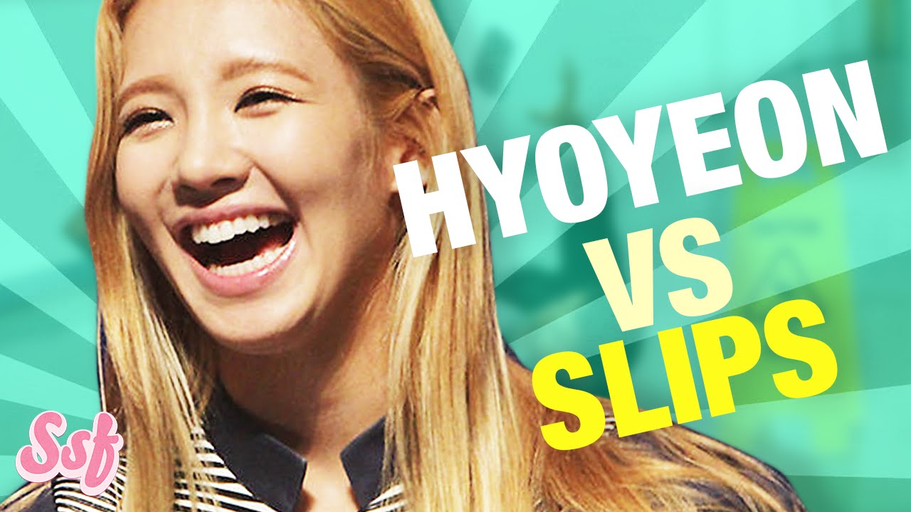 Hyoyeon VS Tongue Slips l @Soshified