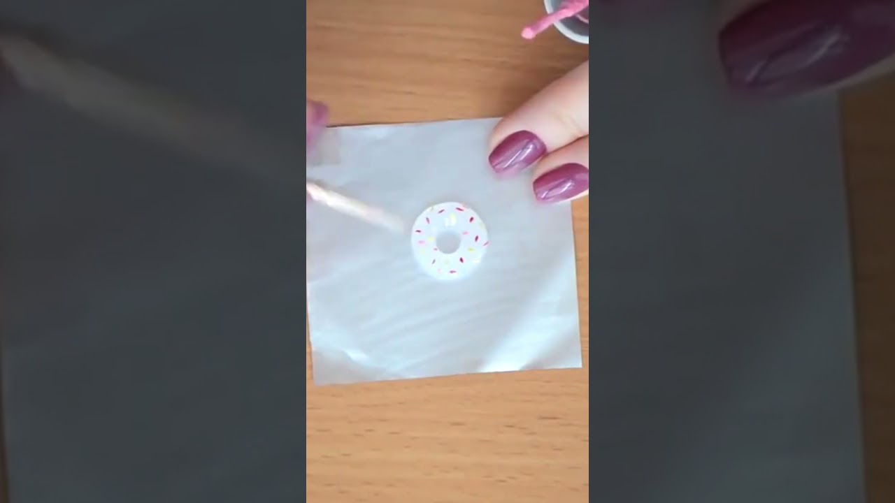 DIY back to school supplies | Donut shaped eraser #shorts #trending