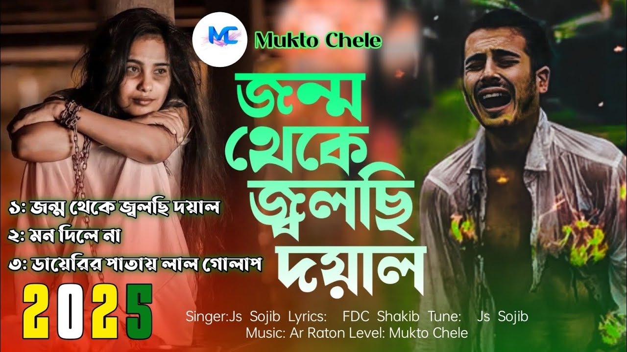 বাছাই করা কিছু গান। Best of Js Sojib Song's । Bangla audio jukebox । MUKTO CHELE 2025
