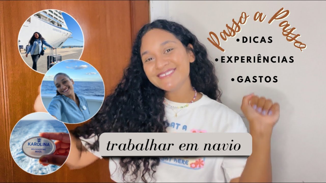 COMO TRABALHAR EM NAVIO DE CRUZEIRO - PASSO A PASSO