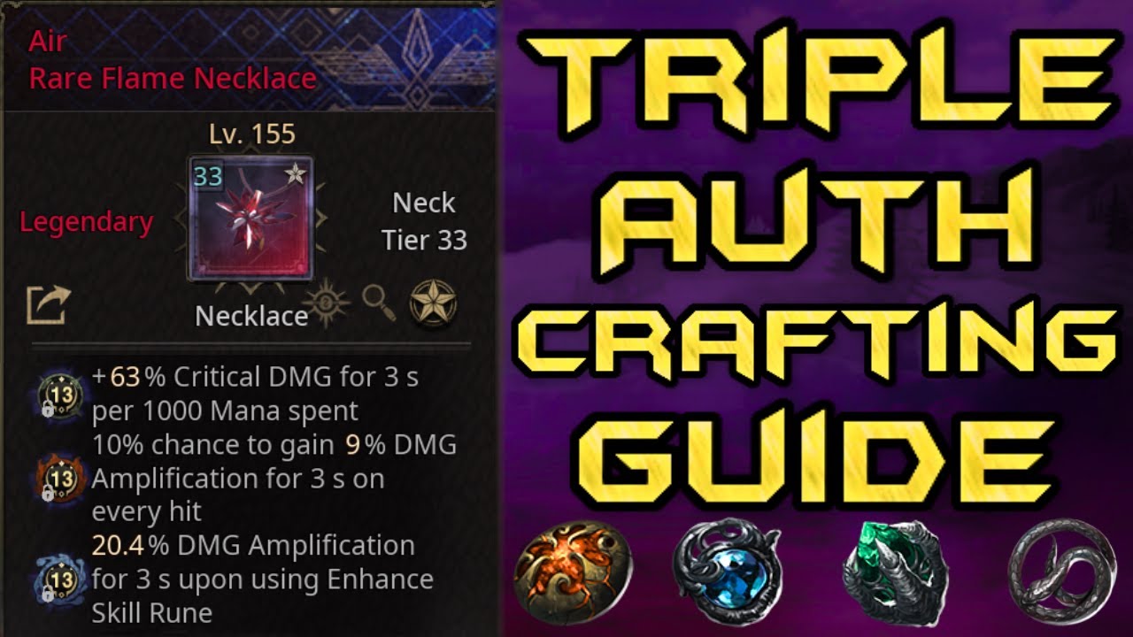 How to craft Tipple Authority Necklace. Endgame Ultimate Necklace Guide | Undecember