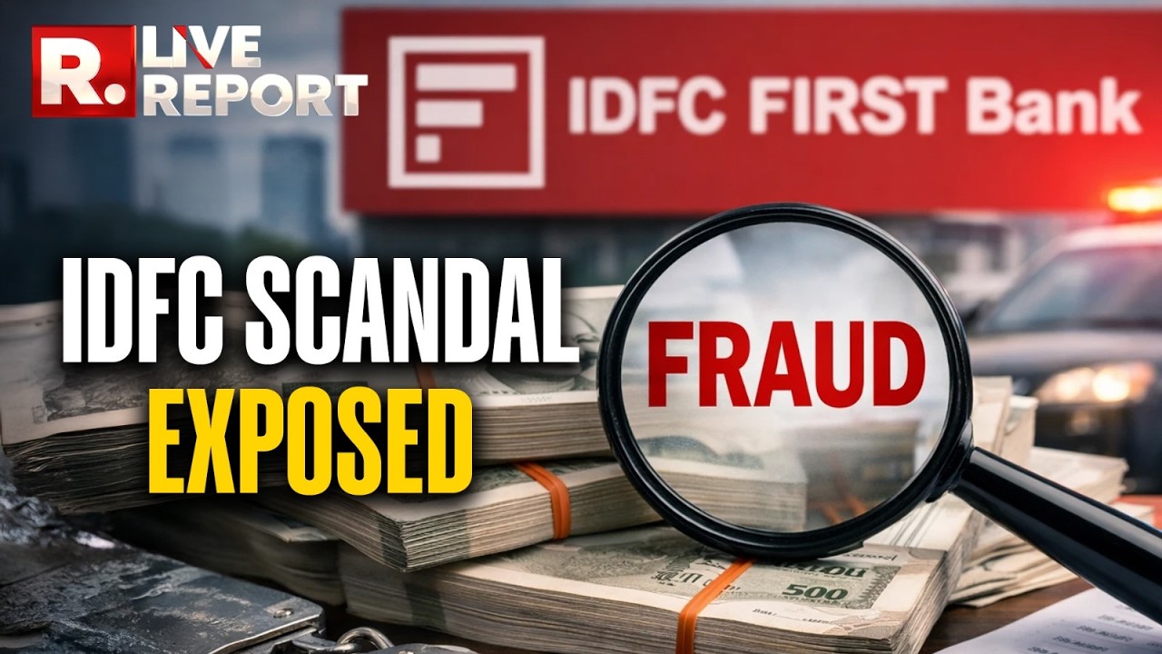 LIVE Report: IDFC's 590 Cr Scandal Exposed After Shares Fall | Fifth Arrest From Cong' Banian Gang