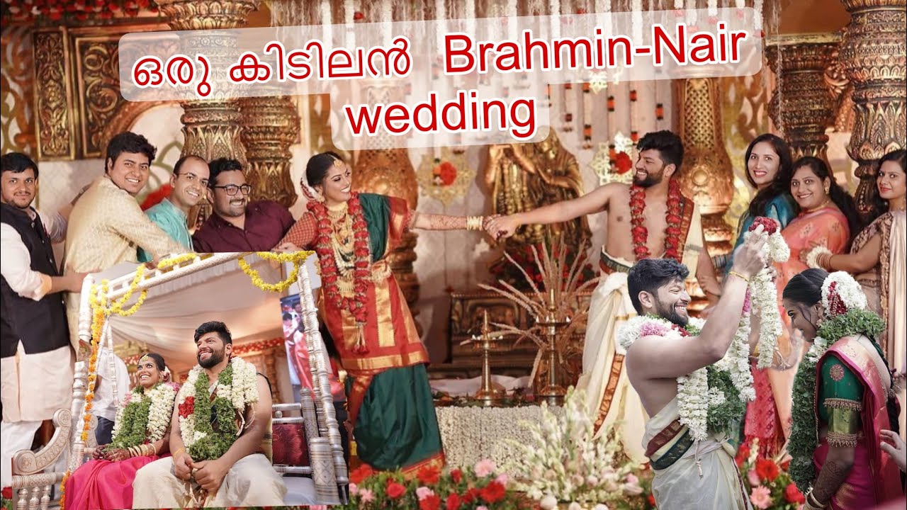 Wedding of shruti ❤️ Rishi (Brahmin+Nair wedding) #brahminwedding #eventplanner #greenv