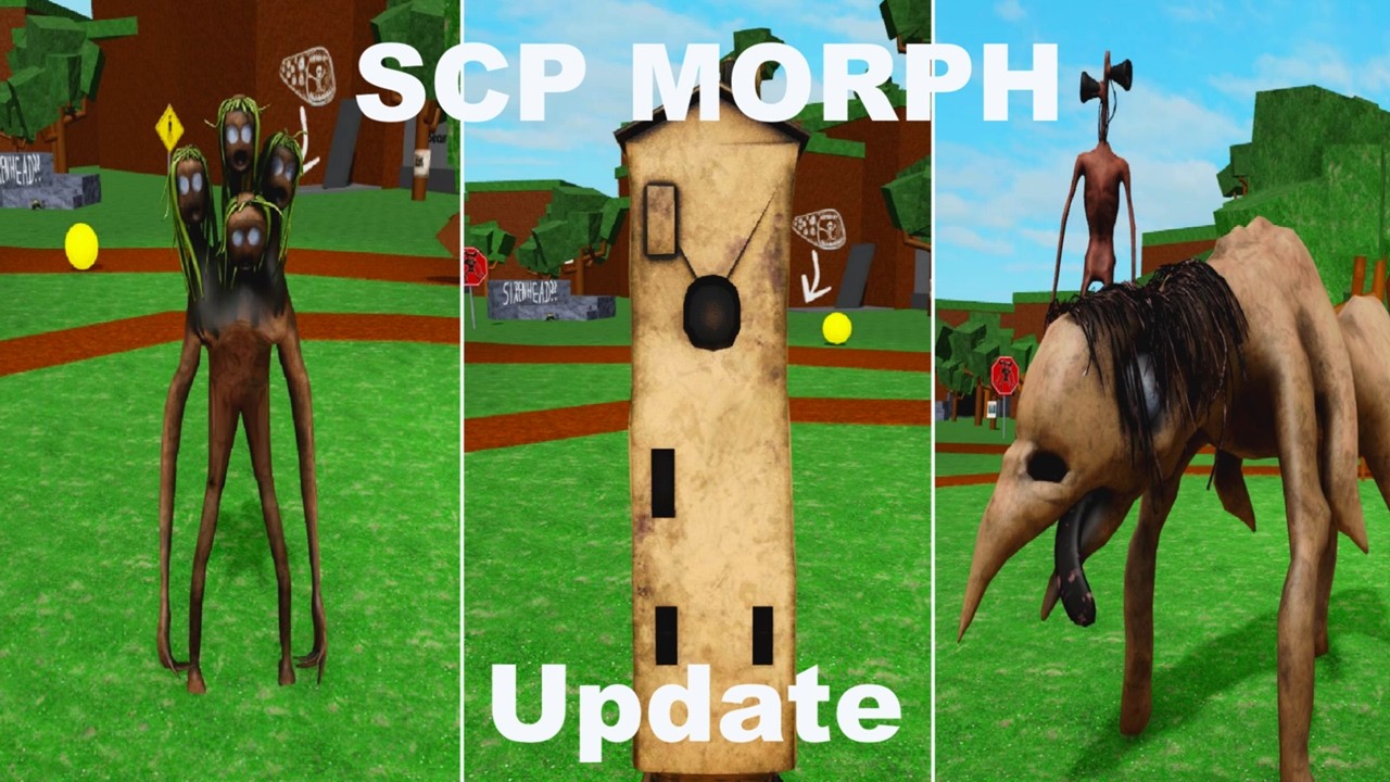 ROBLOX *UPDATE* SCP MORPH How to get 3 NEW BADGES MORPHS!