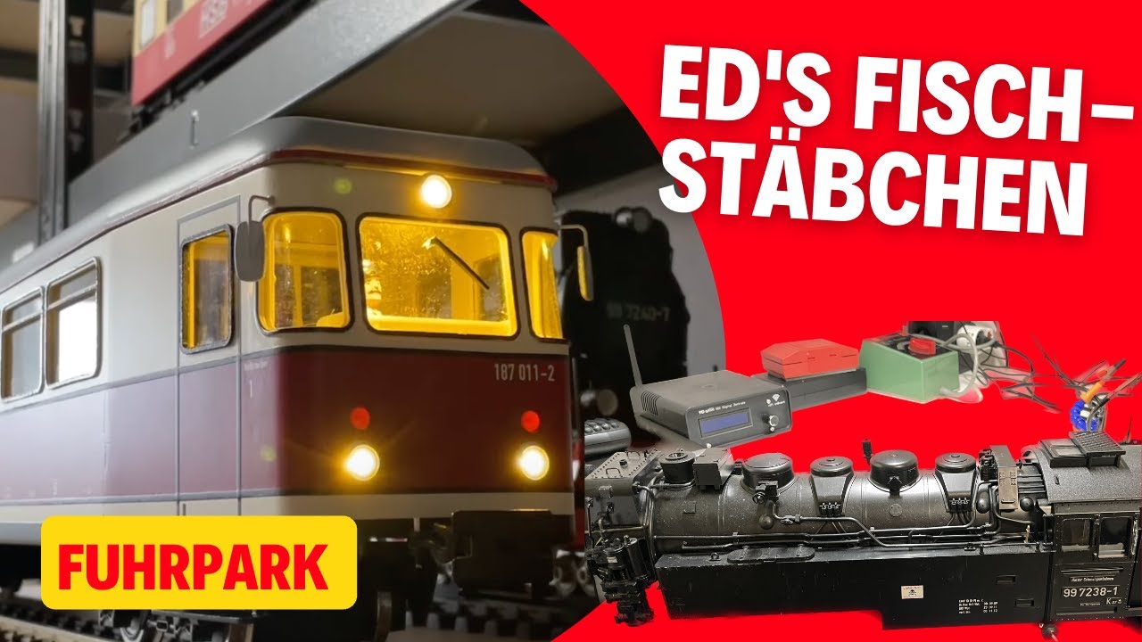 Ed‘s Garten Bahn HSB Fischstäbchen 187011 Vorstellung mit den Funktionen / Modelleisenbahn #32