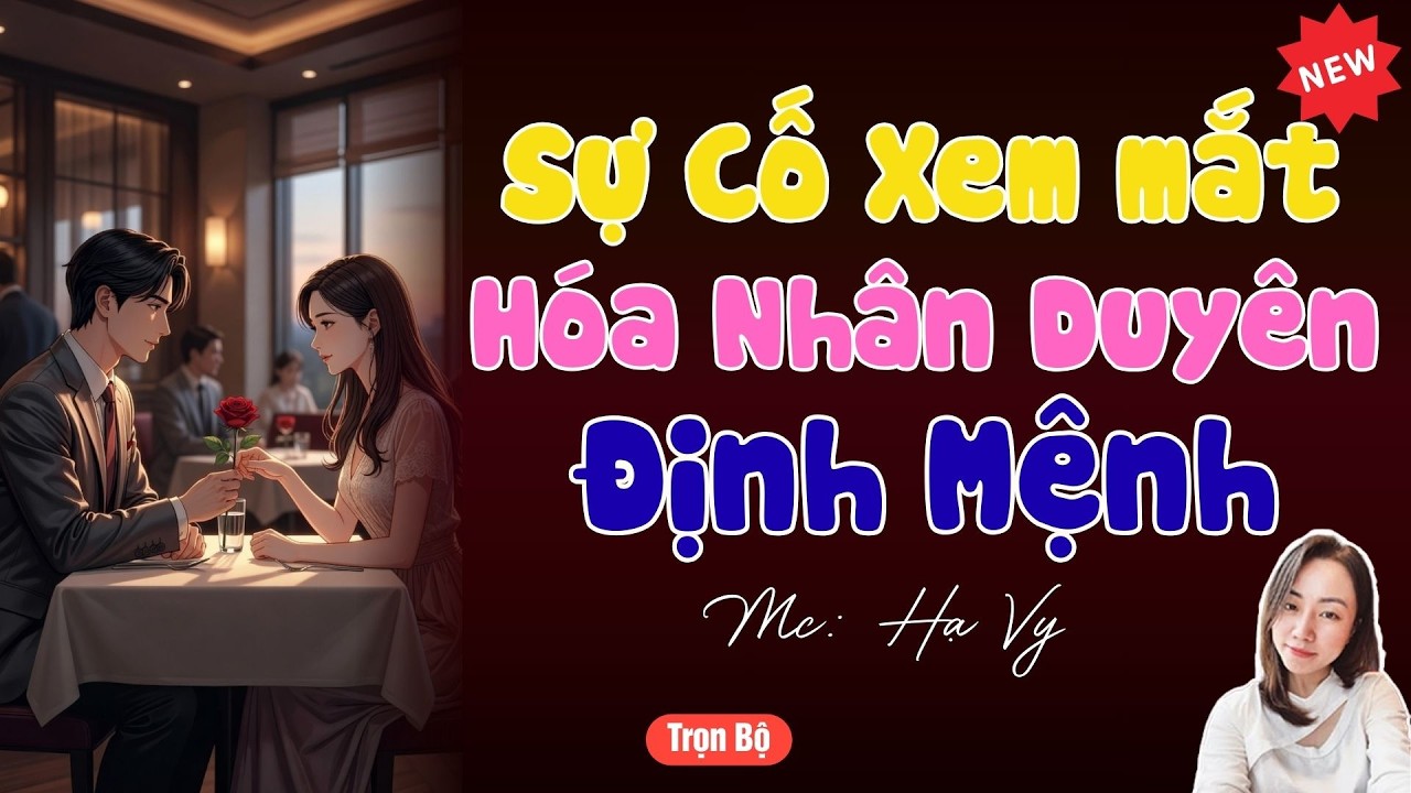 TRUYỆN TIỂU THUYẾT HAY :SỰ CỐ XEM MẮT HÓA NHÂN DUYÊN ĐỊNH MỆNH | MC HẠ VY DIỄN ĐỌC HAY VÀ HẤP DẪN .