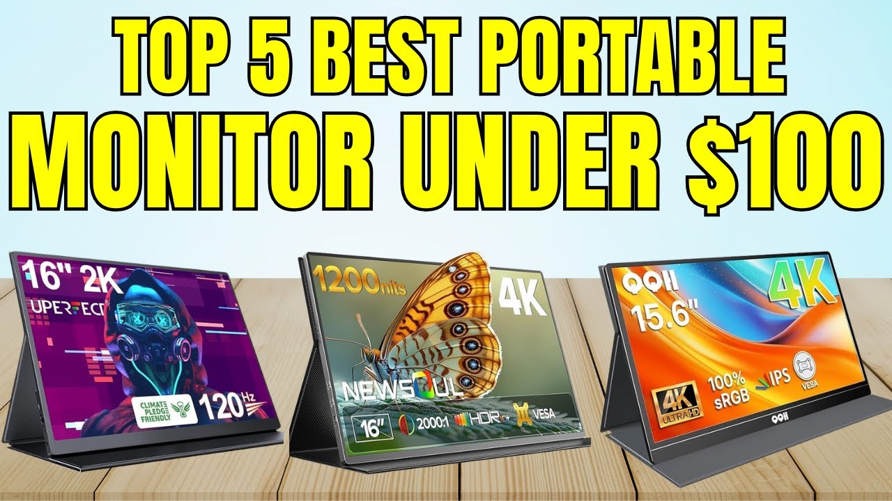 Best Portable Monitor Under $100 &ndash; Must Watch Before You Buy One!
