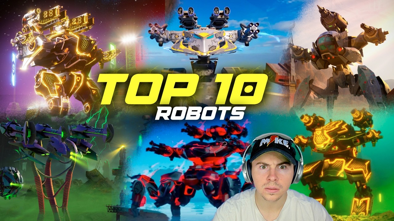 Топ-10 роботов в War Robots | Поехали