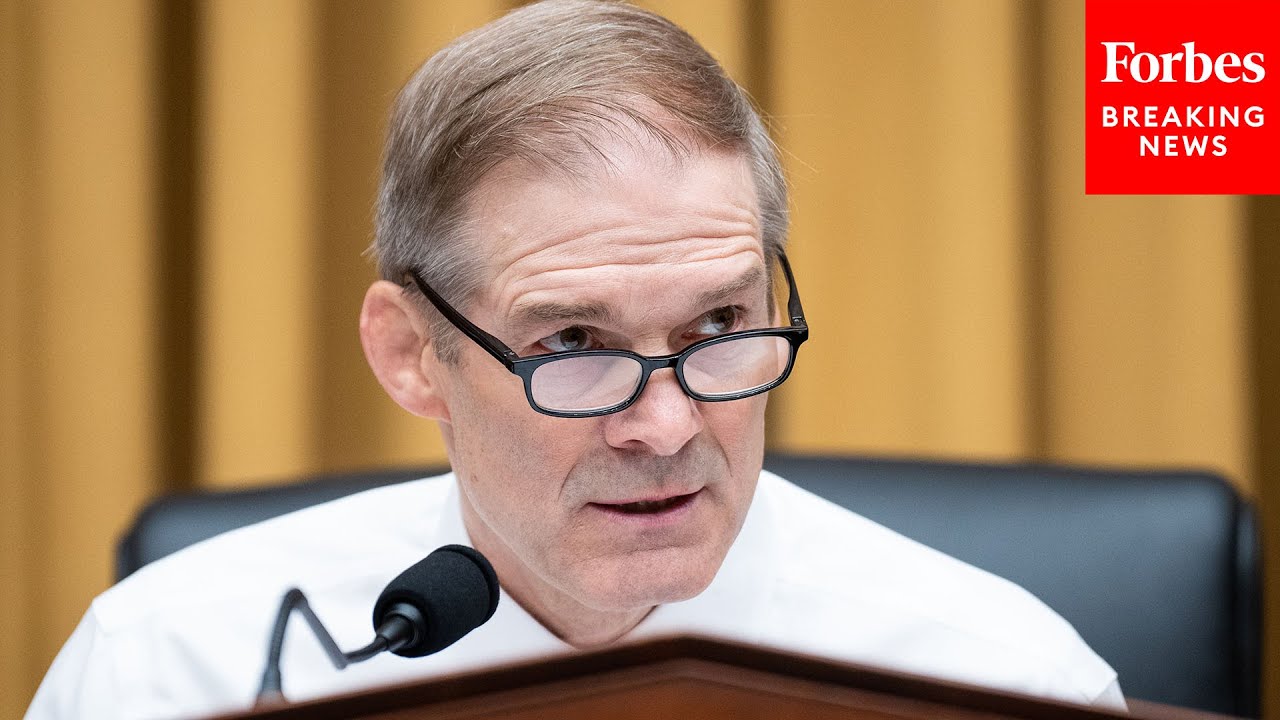 Jim Jordan: This Is How I Define 'Weaponization Of Government' Against Citizens