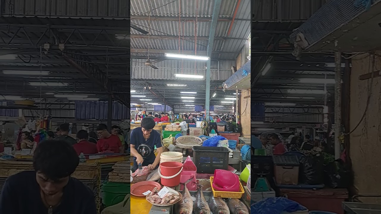 The sound and environment of Bukit Mertajam Market #Penang #BukitMertajam #WetMarket #Market