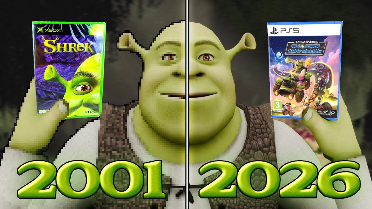 Gry wideo ze SHREKIEM to istne BAGNO