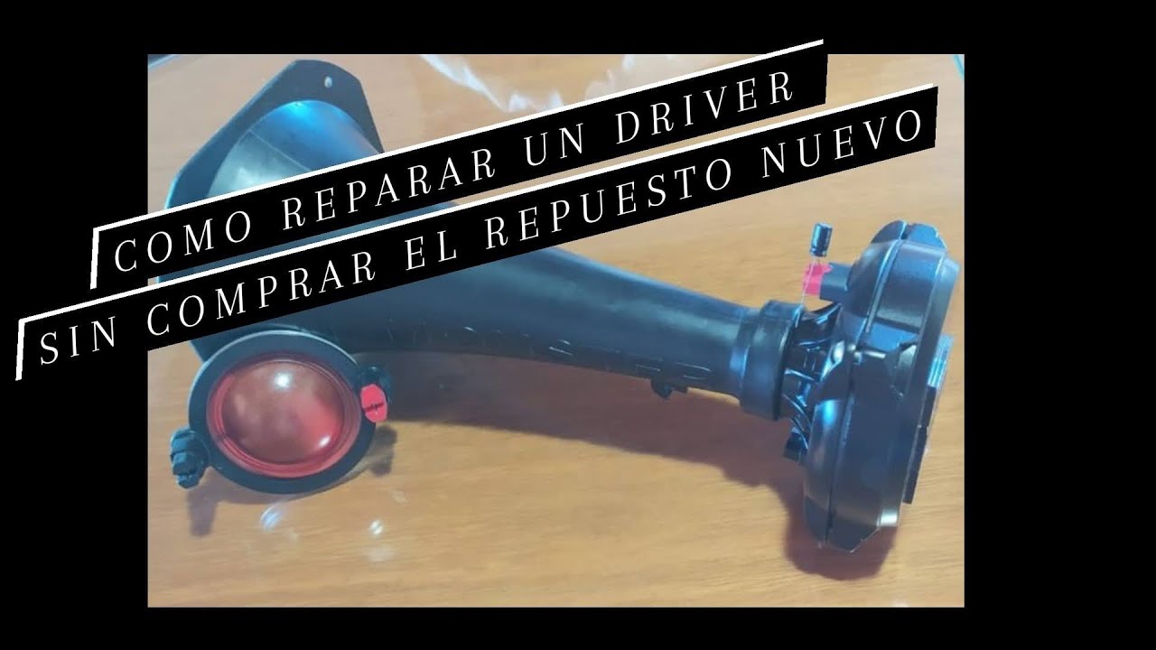como REPARAR un DRIVER quemado 📢🛠