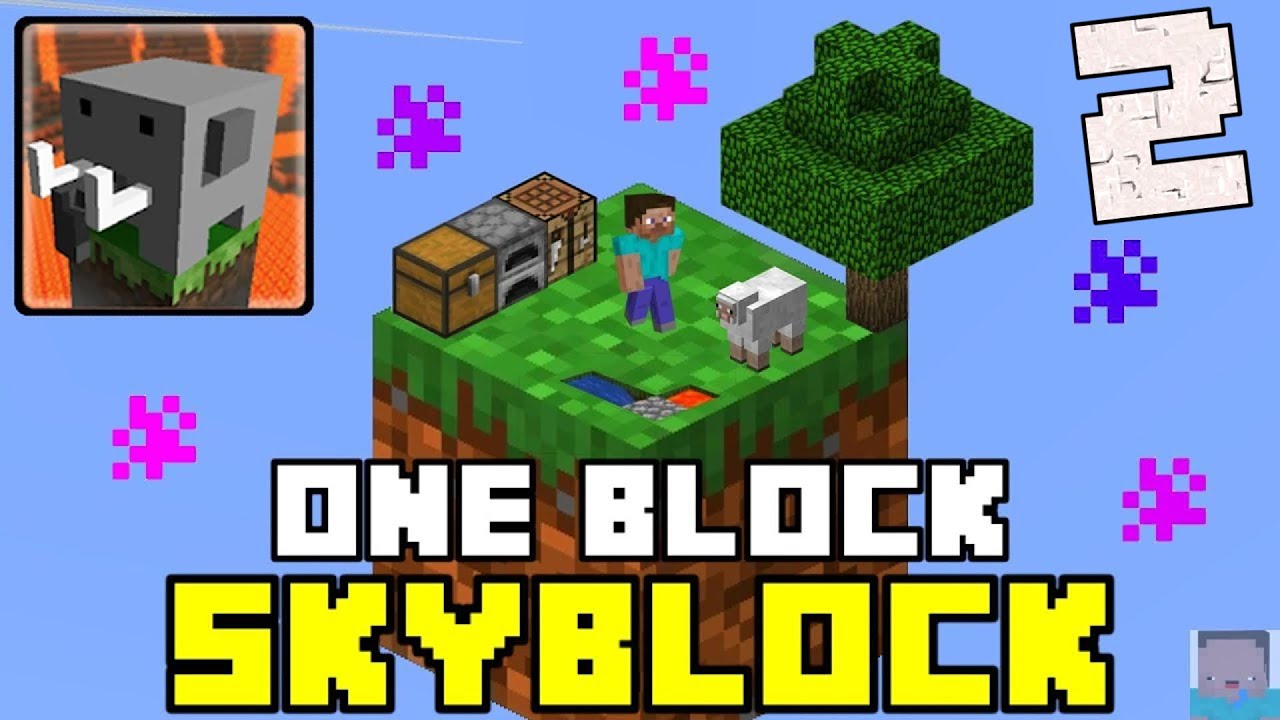 Craftsman Skyblock But i only have ONE BLOCK Part 2 - (UPDATED)