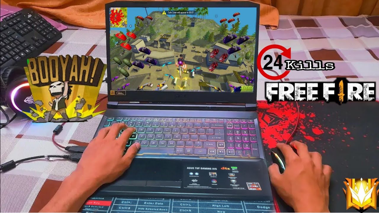free fire 24 kiils in 12 minute | free fire head kaise mare #freefire #viralvideo  #garenafreefire