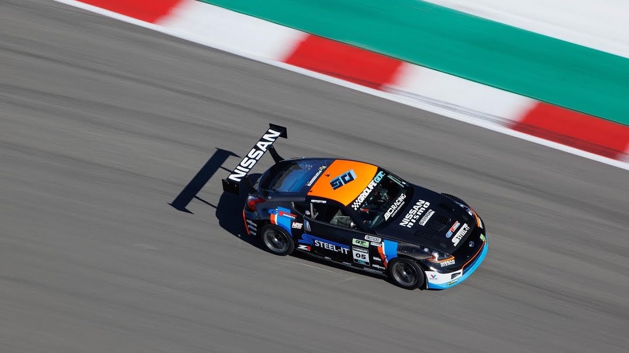 Come for a ride in the STEEL-IT Nissan 370Z around COTA
