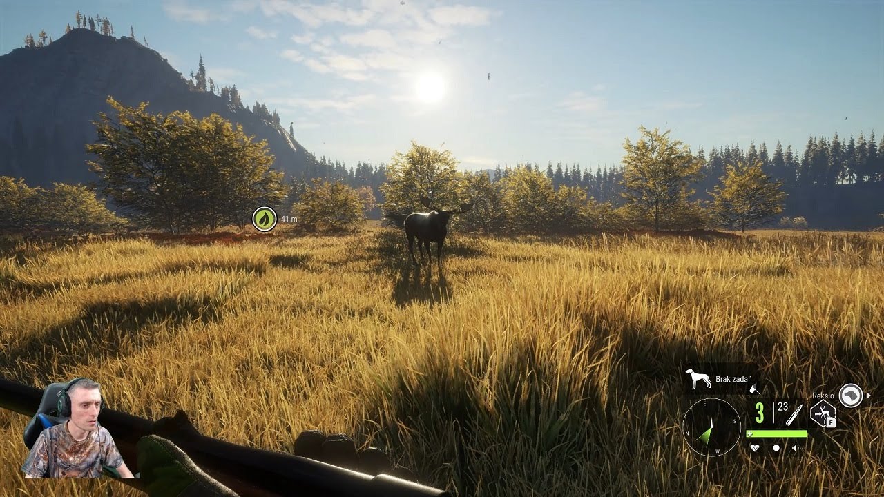 Spojrzenie Łosia i Szarżująca na nas Klępa / theHunter Call of the Wild™ 198 odcinek by LOFT