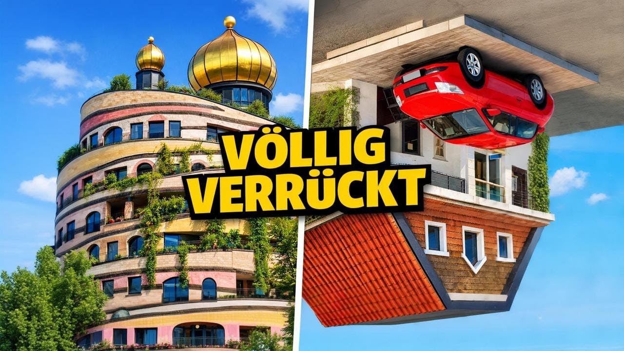 Architektur am Limit: 3 deutsche Häuser, die die Physik ignorieren 🤯