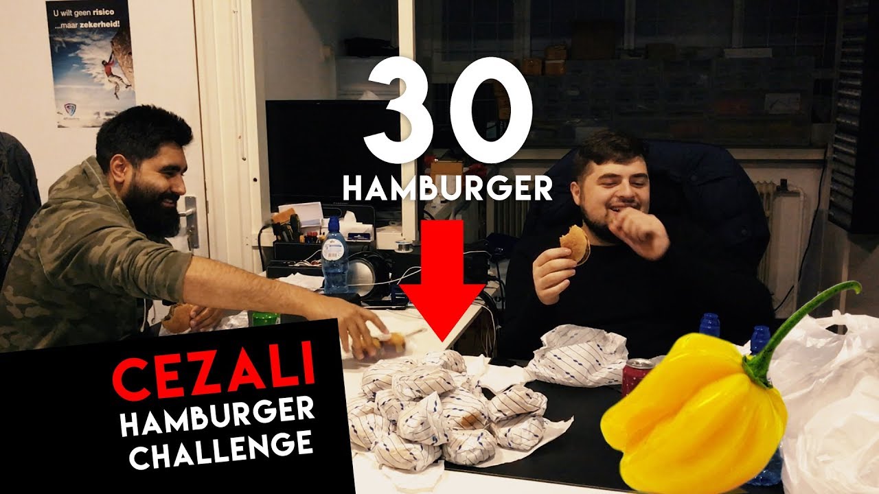 ACI CEZALI: Hamburger Challenge, kim daha fazla hamburger yiyecek?