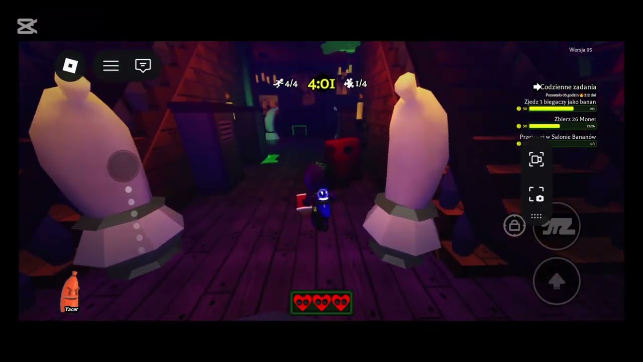 Banana eats Part 40 I tried my best to escape from @GamingwithYacer
