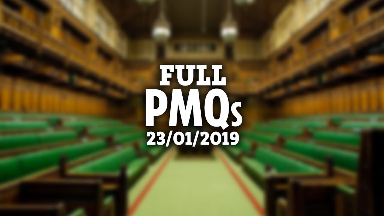Theresa May PMQs 23/01/2019 (full)