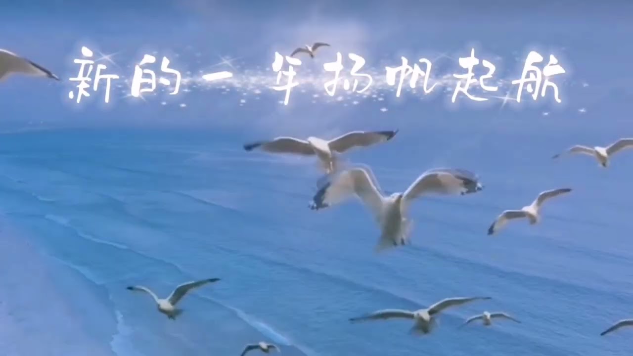 谱&大合唱《新的一年扬帆起航》 馨香天乐圣乐团契