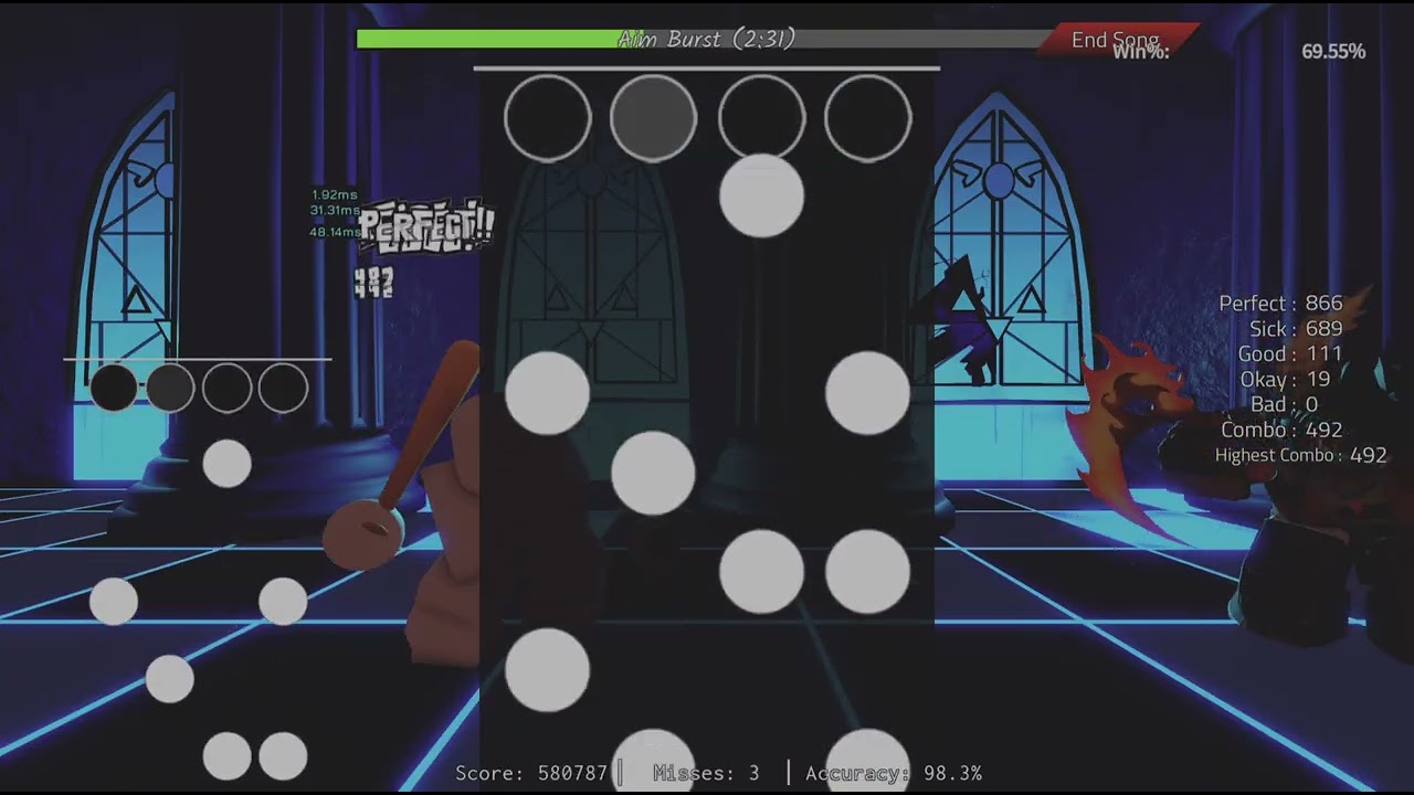 BFNF:R Aim Burst overclear