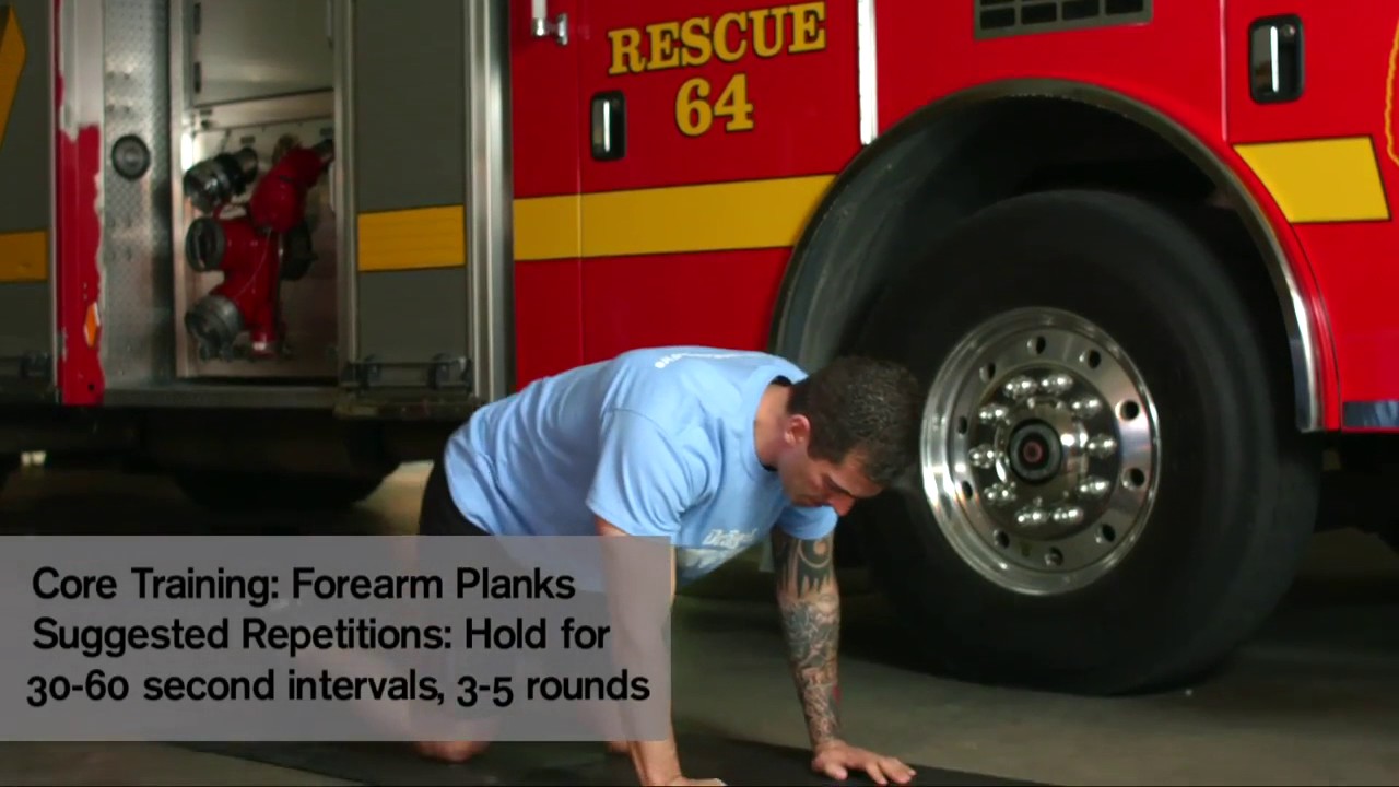 Dr&auml;ger Fire Service Training:  Core Fitness Training