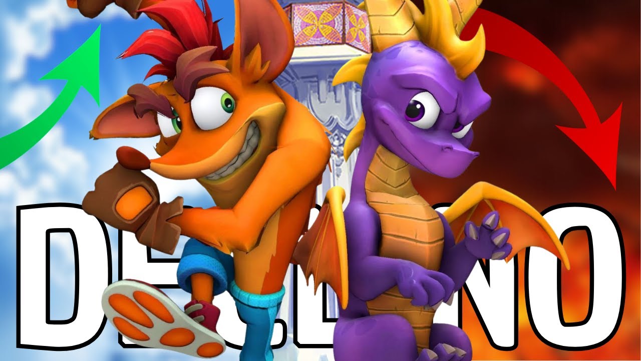 L'ASCESA e il DECLINO di CRASH e SPYRO