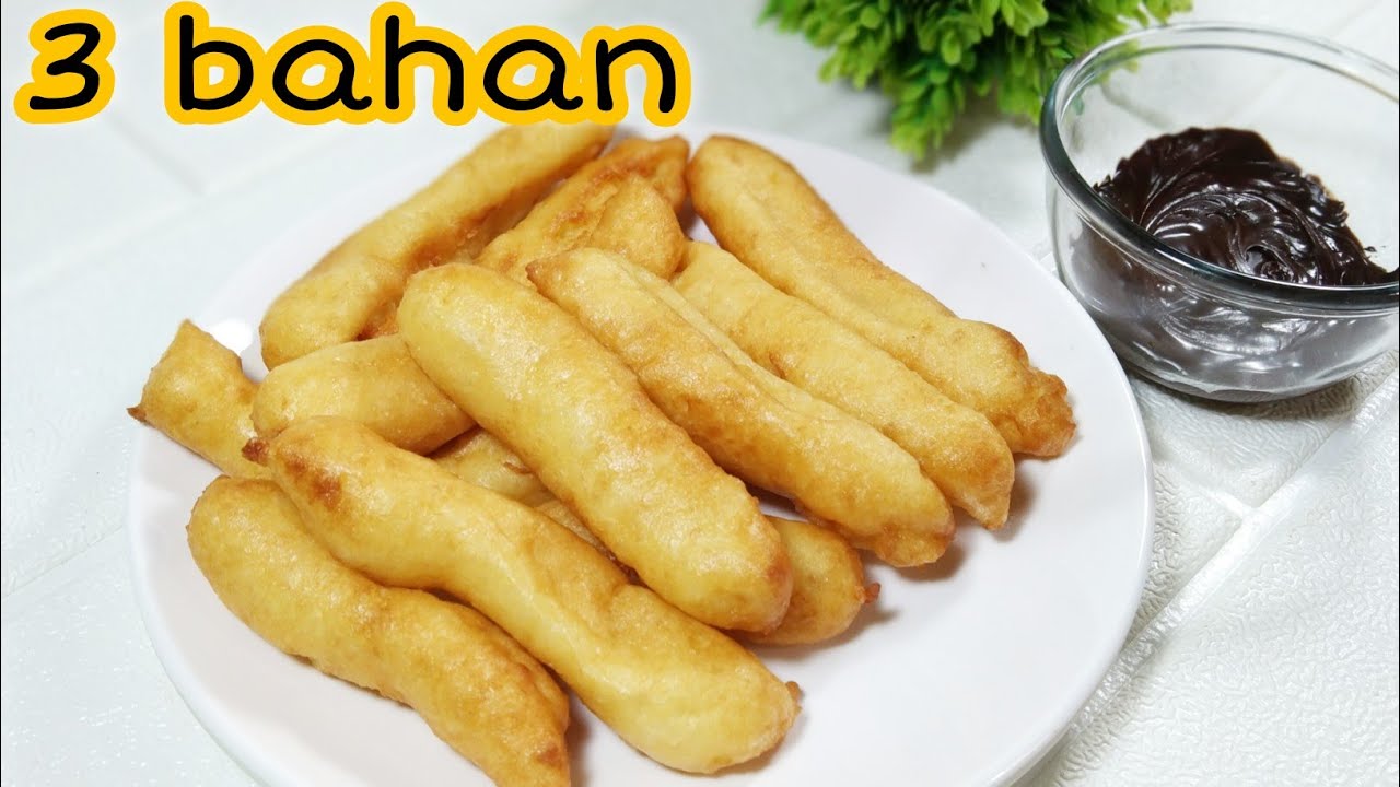 Hanya 3 bahan saja jadi cemilan enak banget dan cara bikinnya mudah | cemilan sederhana dan enak