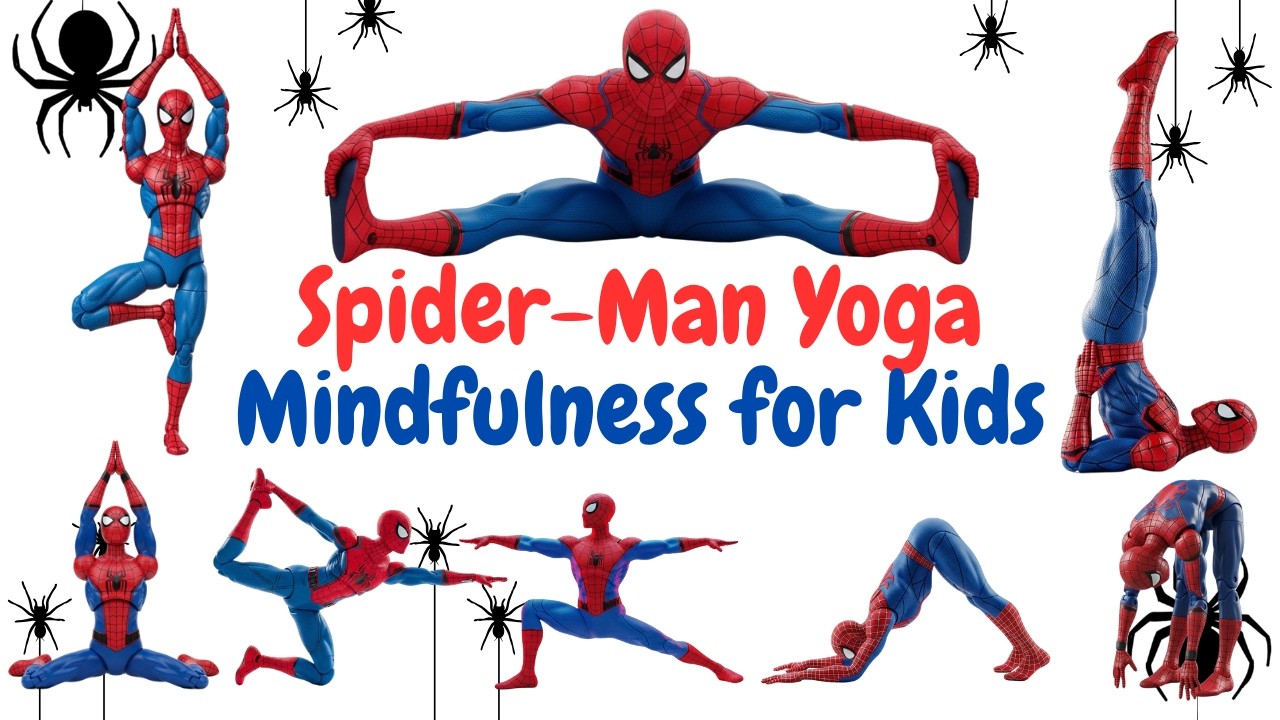 Spider-Man Yoga: Calming the Spidey-Sense (Mindfulness for Kids)