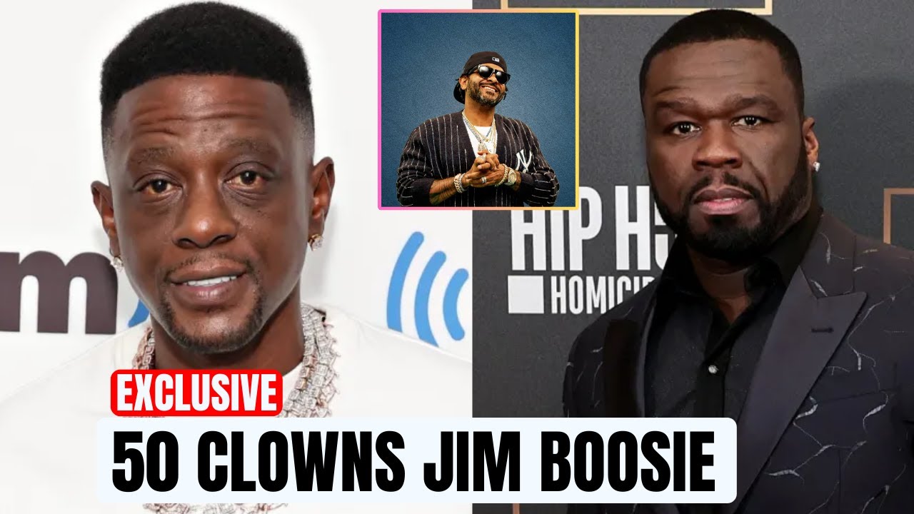 Boosie Reacts After 50 Cent CLOWNS Jim Jones for Getting EXPOSED by Cam'ron! This MESSY