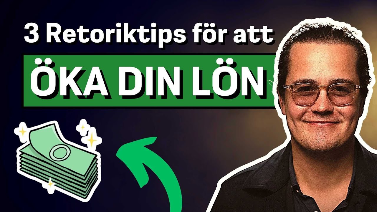3 Retoriktips Löneförhandling