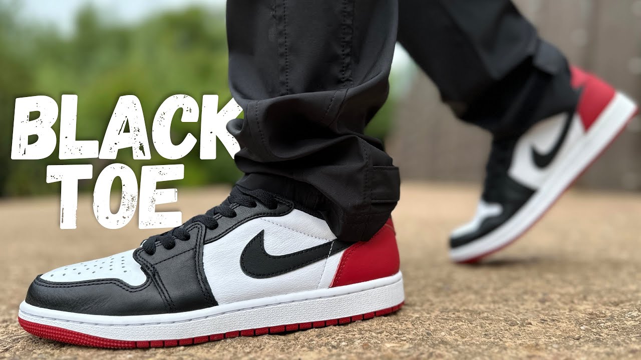 ALMOST Messed Up! Jordan 1 Low Black Toe Review & On Foot