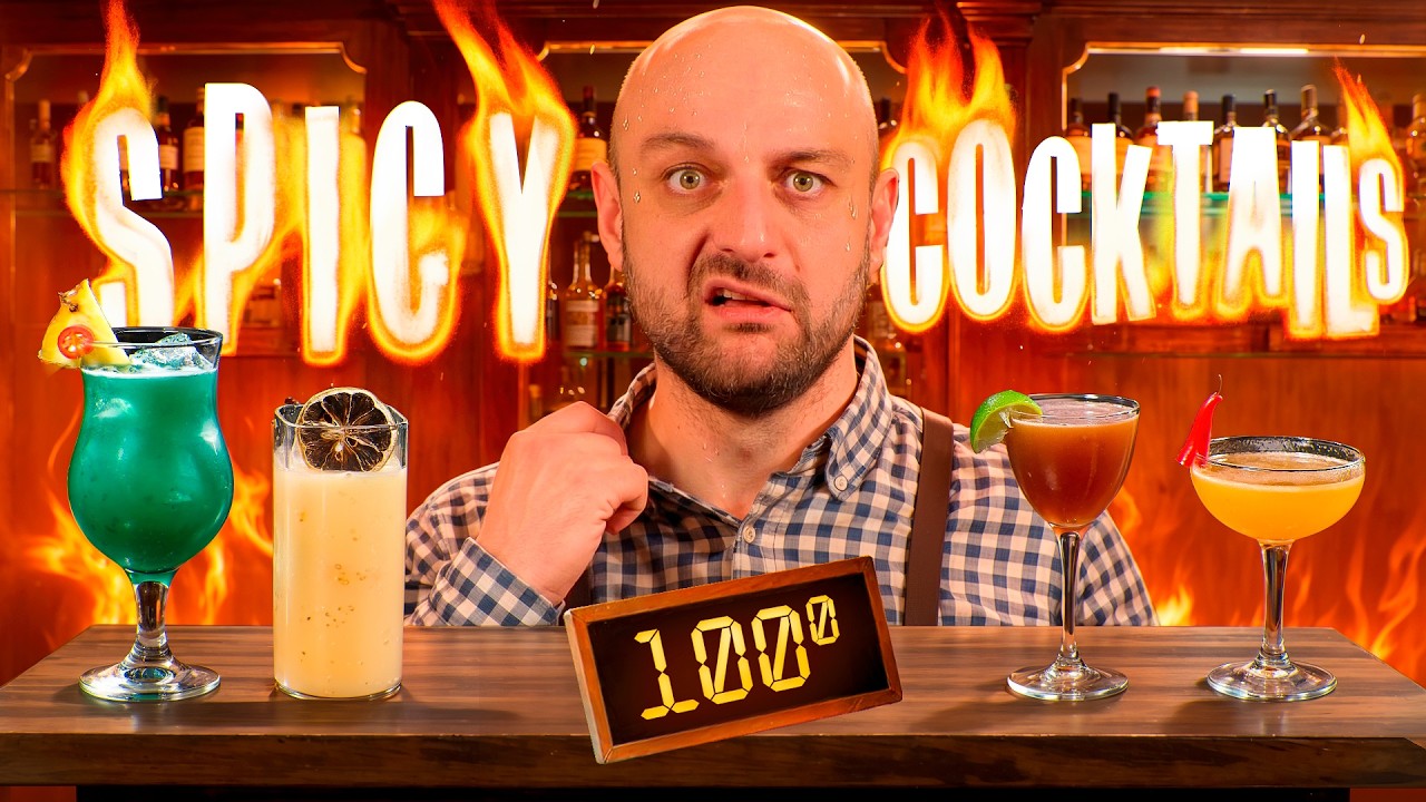Острые коктейли с превосходным вкусом! 🔥🍹 Острый тренд