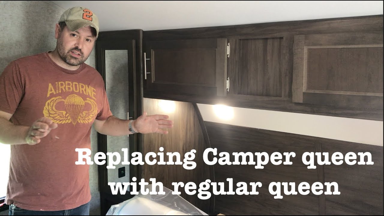 Замена матраса размера Queen для кемпера - Linenspa Hybrid