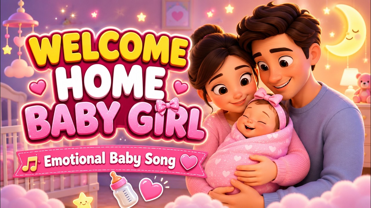 Добро пожаловать домой, малышка 👶💖 Трогательная песенка для малышки | Милая семейная колыбельная