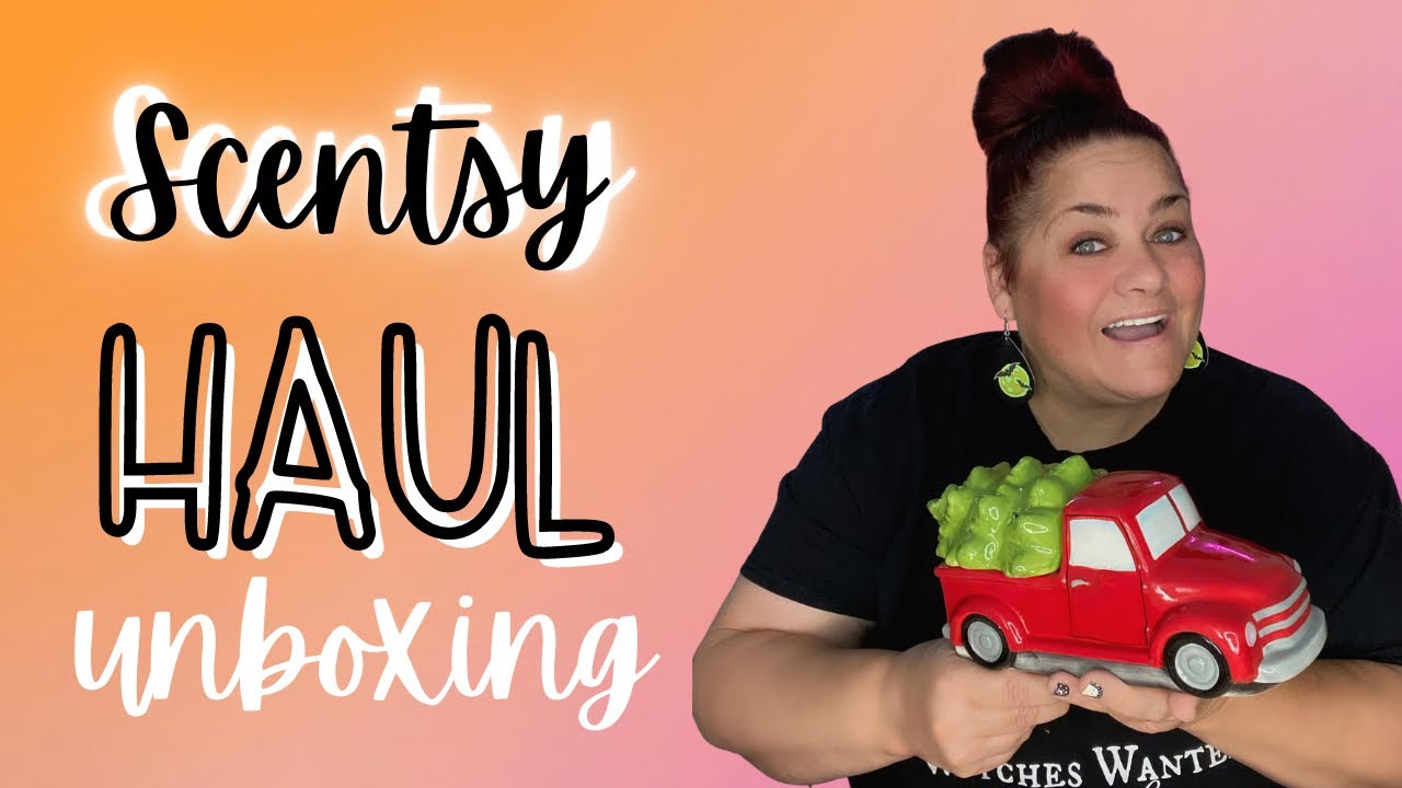 Scentsy Haul Unboxing-Including Retro Red Truck & Special Delivery