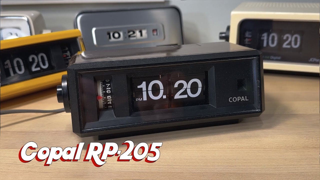 Перекидные часы Copal RP-205 — ремонт двигателя