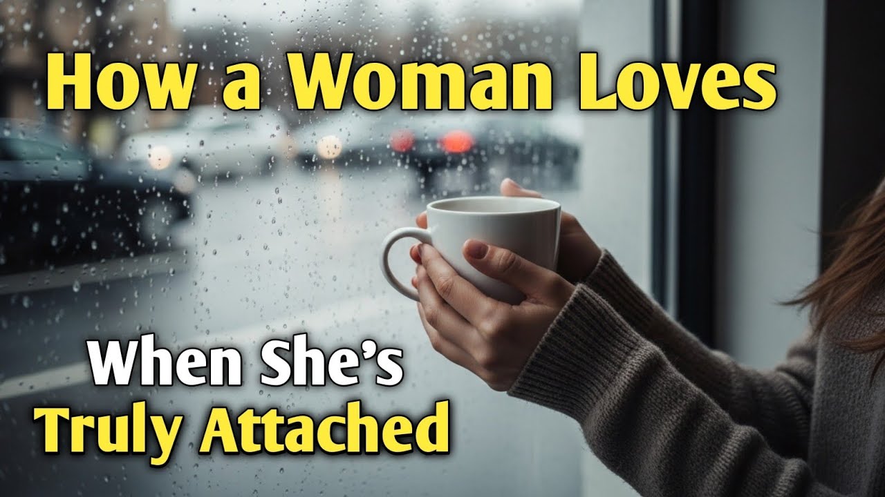 How a Woman Loves When She’s Truly Attached (No Games. No Performance. Just Her.)