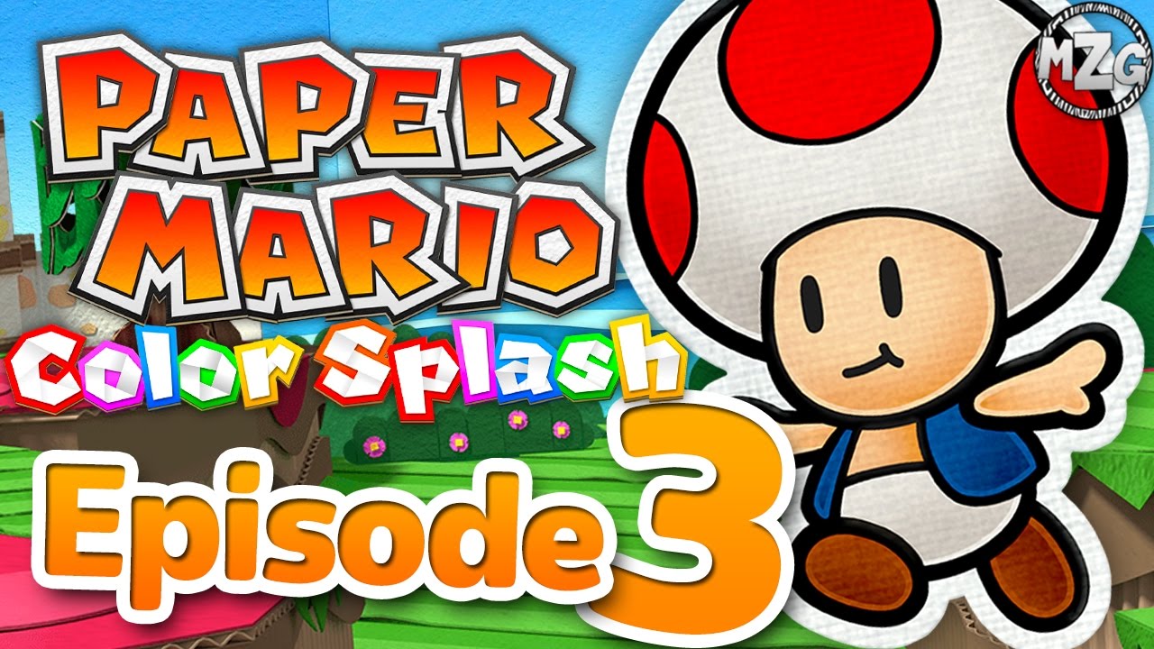 «Ruddy Road!» — Игровой процесс Paper Mario: Color Splash — Эпизод 3