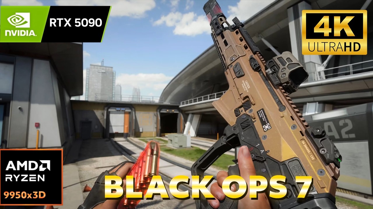 COD Black Ops 7 : RTX 5090 32GB ( 4K Maximum Settings DLAAON )
