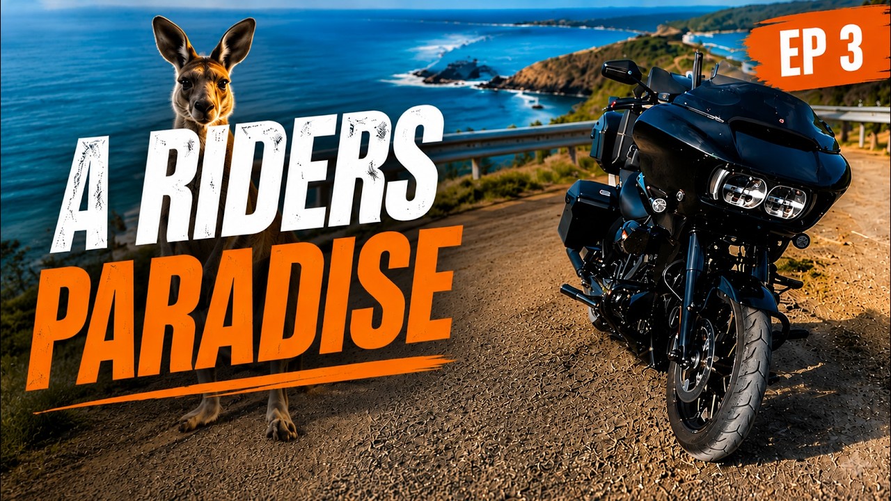 Ep3 - Over the Seas Touring on my Harley-Davidson a Kangaroo Island Australia Special