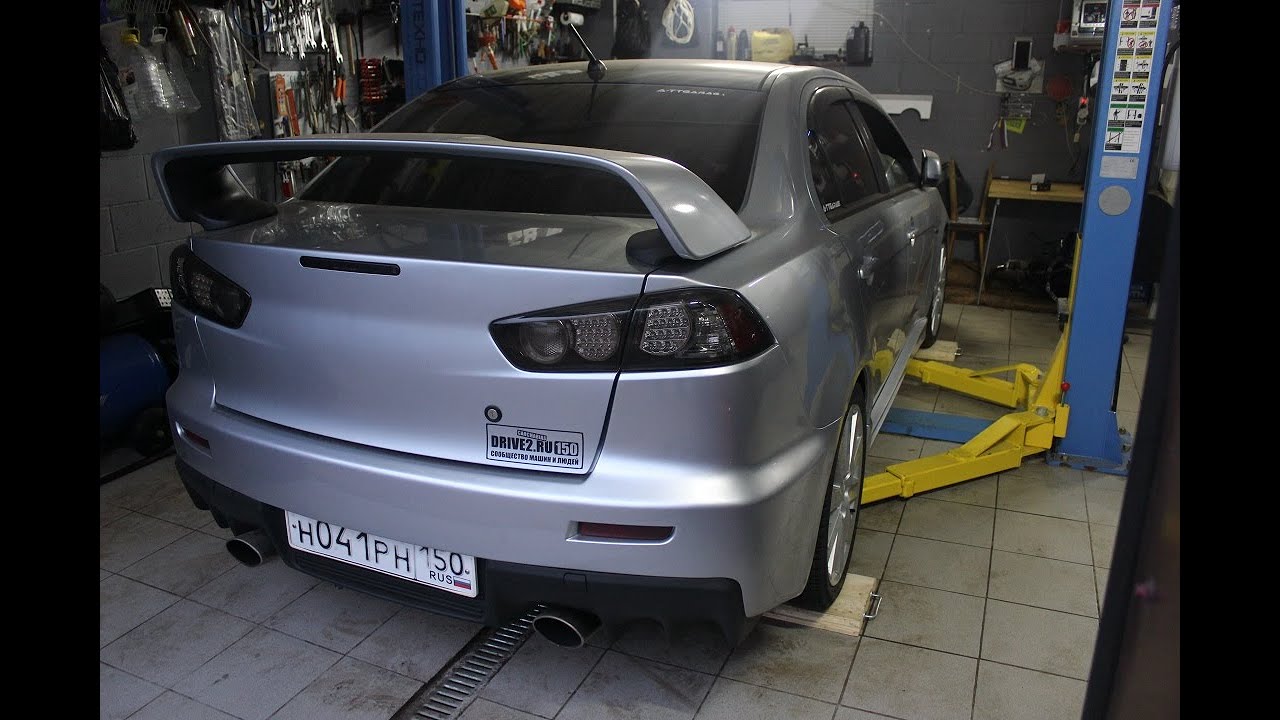 Установка полного привода 4WD на Lancer X 2.4 с ЭУР