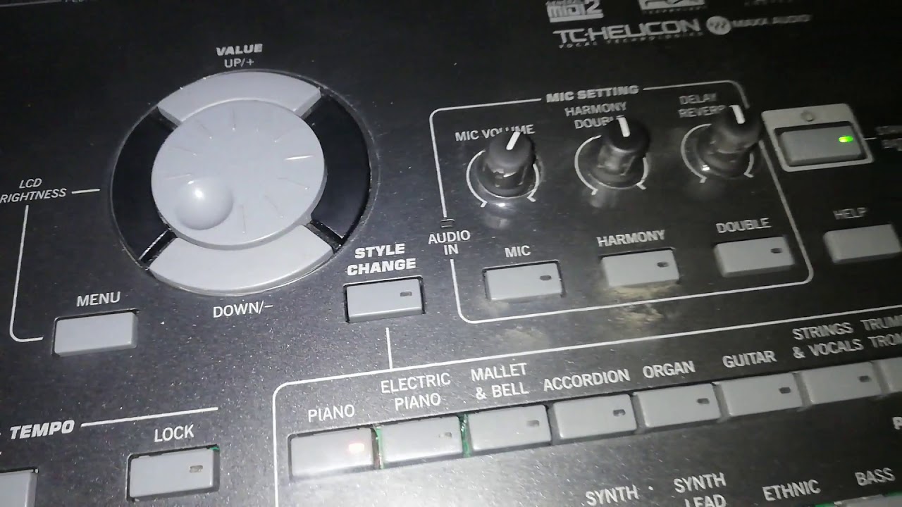 korg pa3x audio in ve out nasıl ve nereden ayarlanır