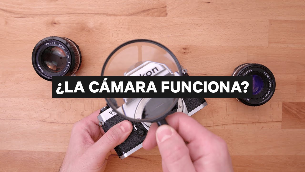 ¿FUNCIONA tu CÁMARA analógica? Compruébalo en MENOS de 5 minutos