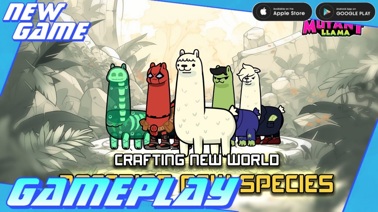 [ New Game ] Mutant Llama: IDLE Breed Games Gameplay - Android iOS Game