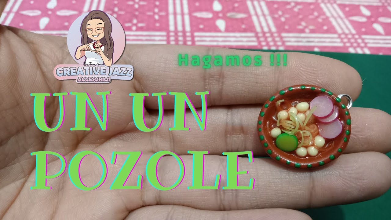 Platito de pozole |paso a paso|pasta flexible |Creative Jazz