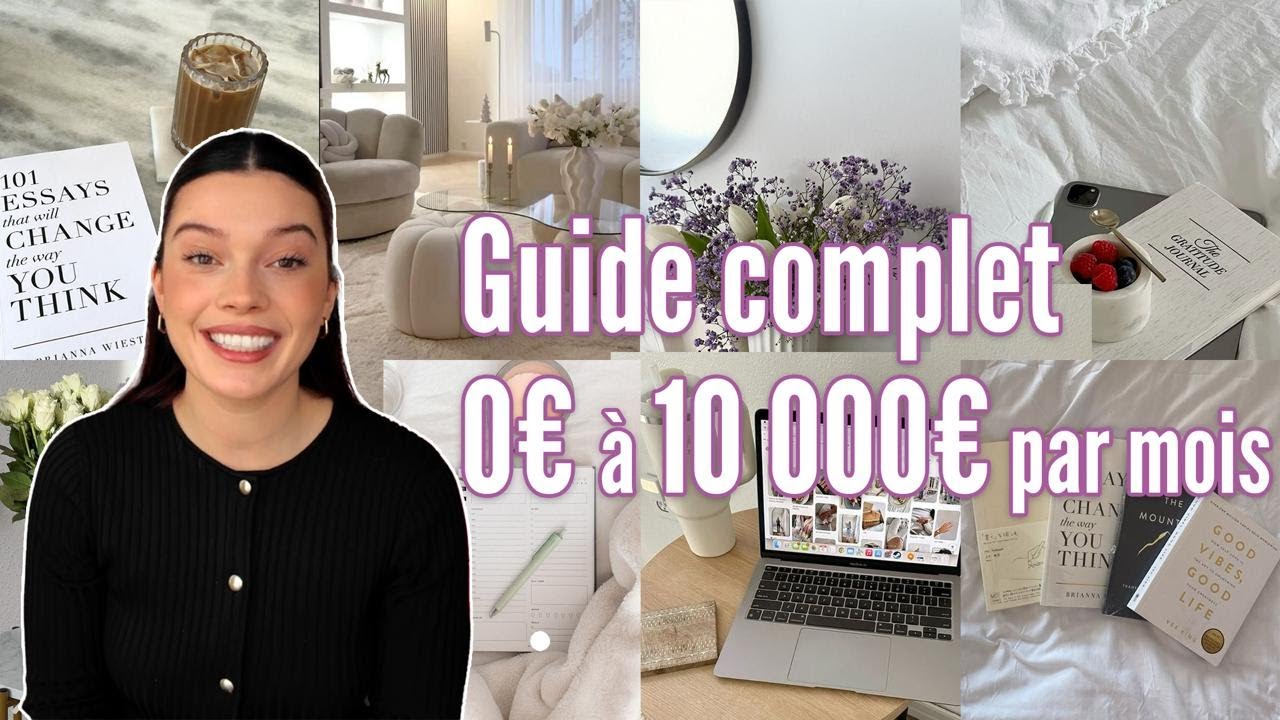 Lancer un BUSINESS&nbsp;en ligne en 2026&nbsp;: GUIDE de 0 &agrave; 10 000&euro; par mois (ma STRAT&Eacute;GIE COMPL&Egrave;TE)