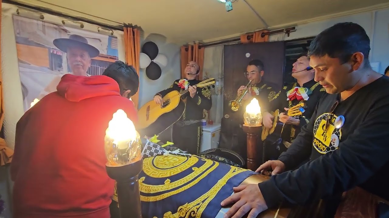 DESPEDIDA TIO JUAN LLANCAMAN PTE 3 MARIACHIS